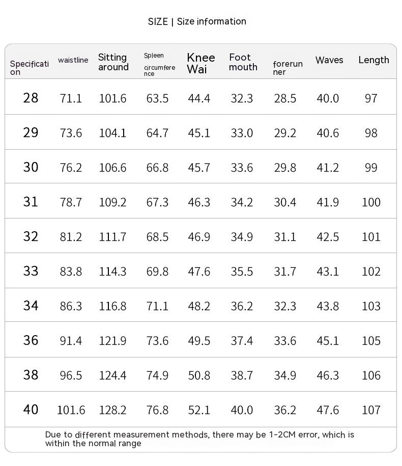 American Print Denim Casual Loose Straight Dad Trousers For Men